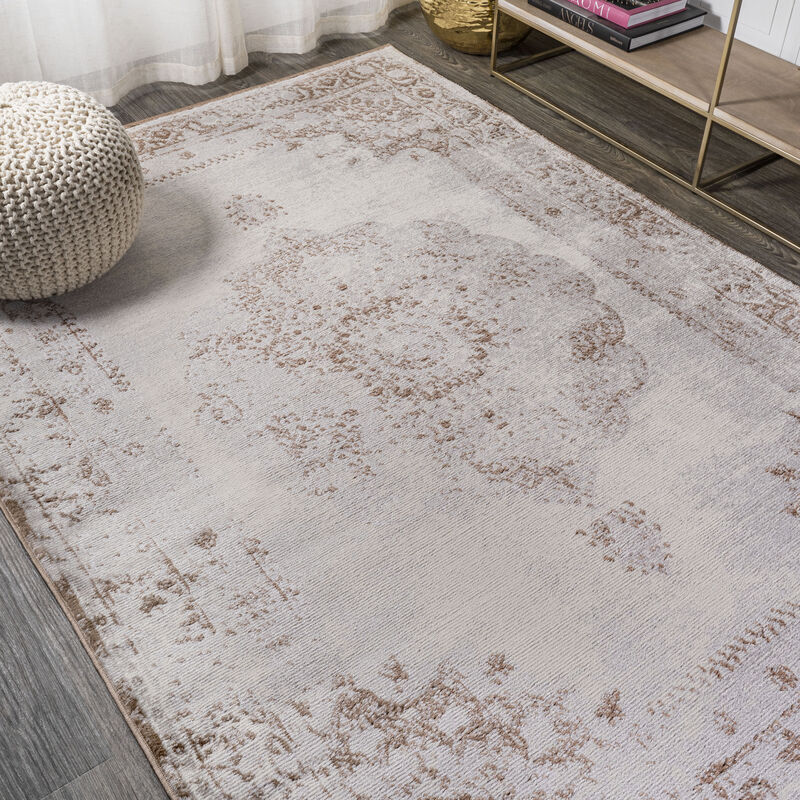 Rosalia Cottage Medallion Area Rug