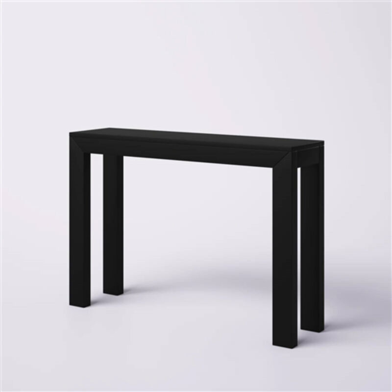 Solid Wood Modern Console Table – Sleek Sofa Table for Entryway or Living Room