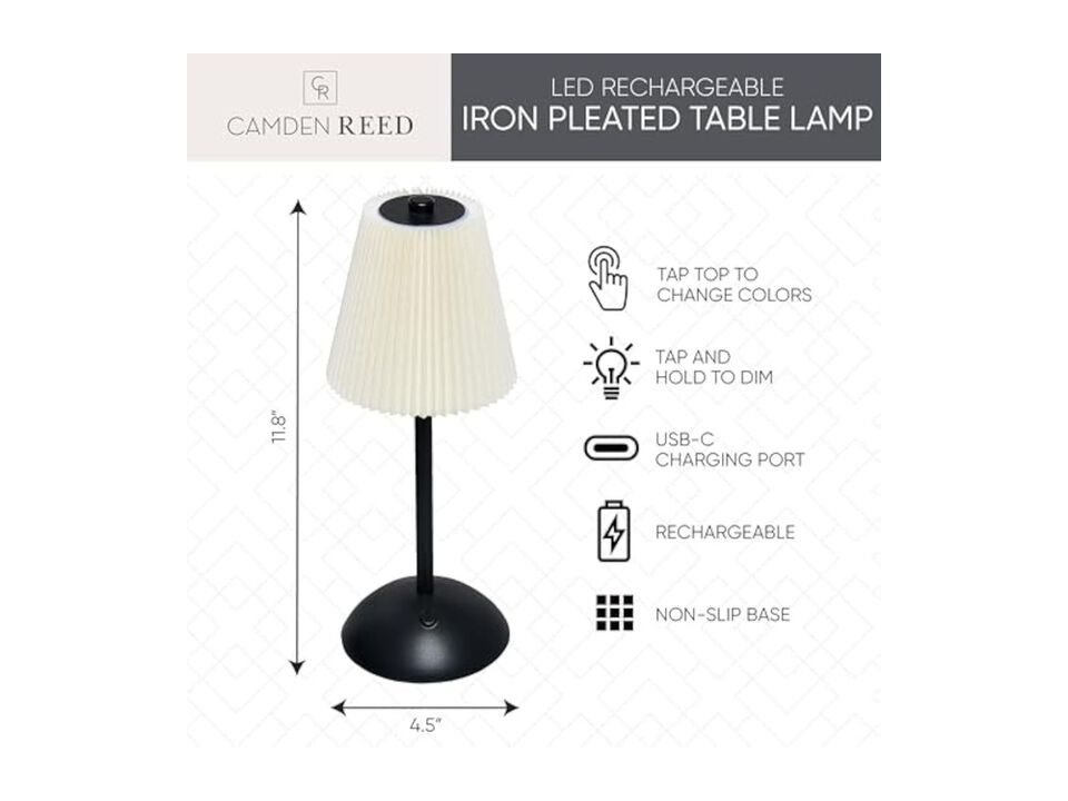 Modern Desk Lamp For Bedroom Desk Restaurant Black