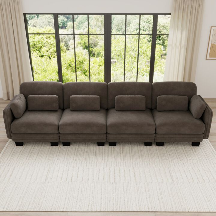 Clesp Modern Minimalist Modular Sectional Sofa