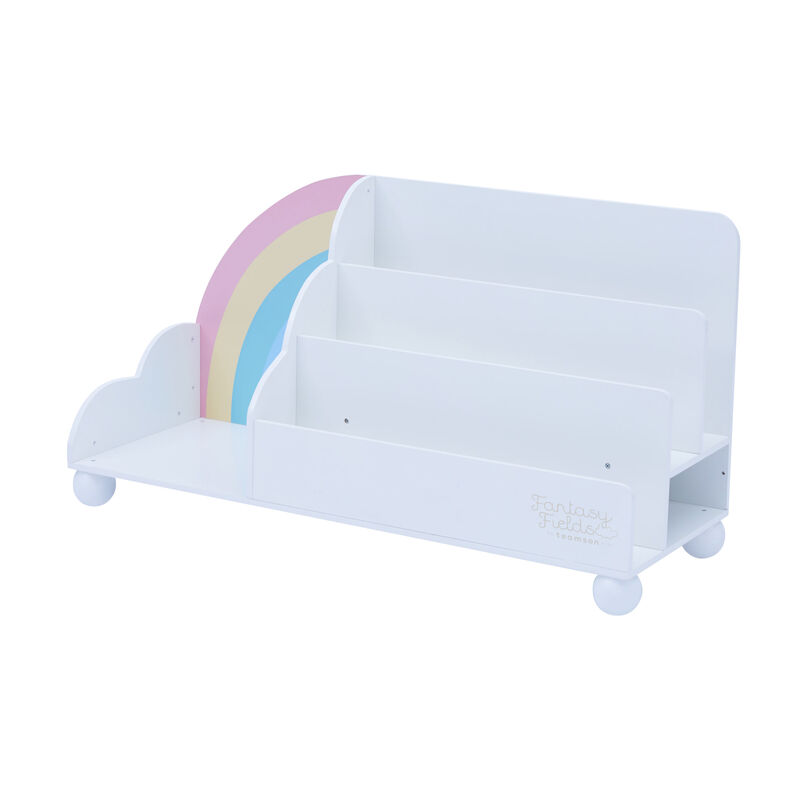 Rainbow Display Bookcase, White image number 8