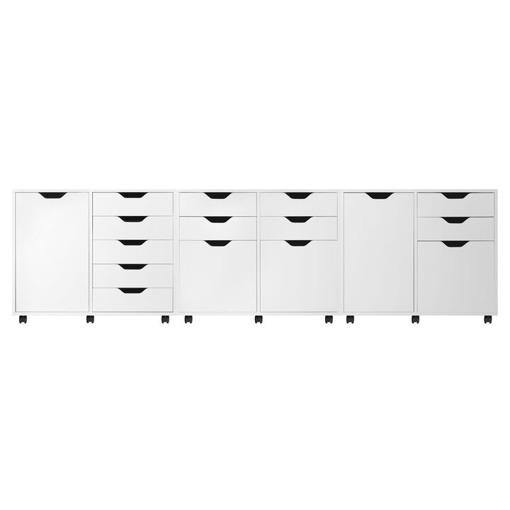 Winsome Wood Halifax Storage Cabinet, White