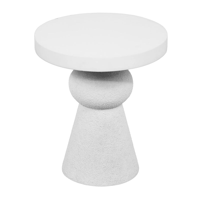Casafoyer Lupita White Side Table image number 3
