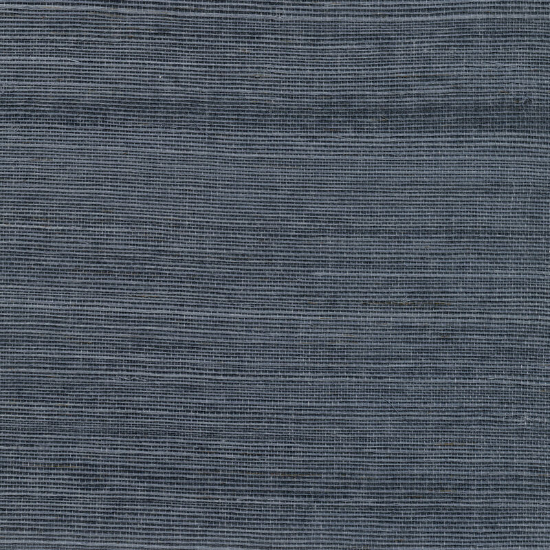 Victoria Indigo Grasscloth Wallpaper image number 0