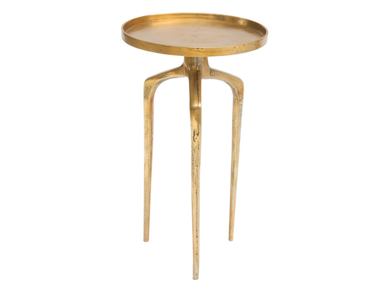 Como Accent Table Set (2-Piece) Antique Gold