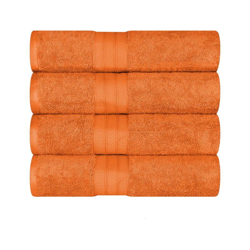4-Piece Cotton Bath Towel Set &ndash; Plush, Thick & Quick-Drying Towels image number 0