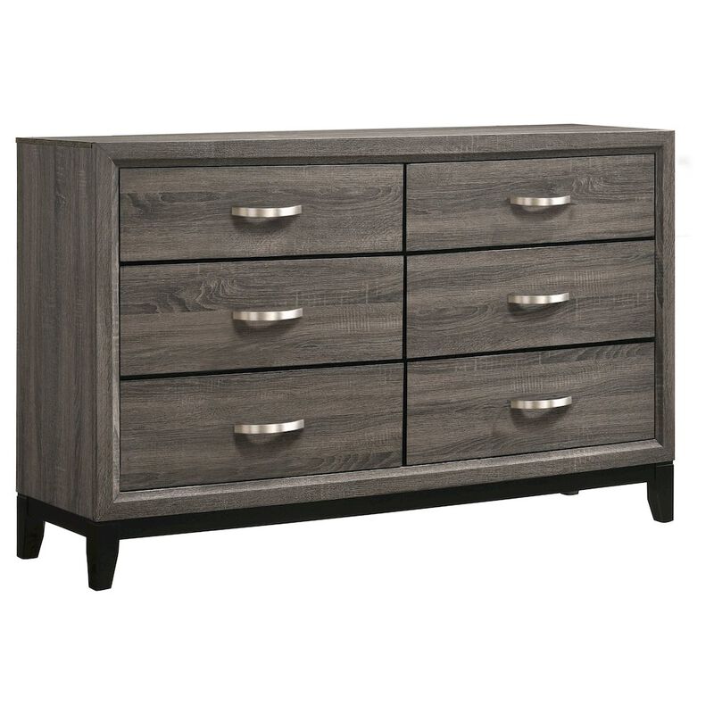 Coaster Co. of America Watson 6-drawer Dresser Grey Oak image number 0