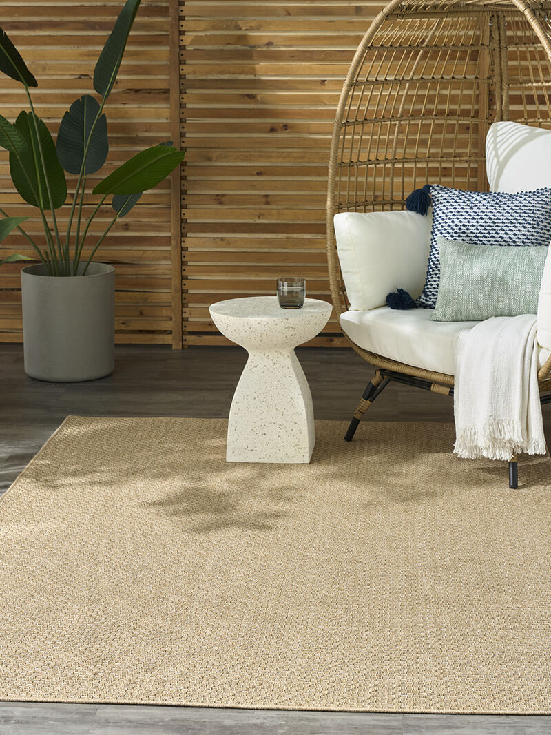 Tulum TLM03 Taupe 6' x 9' Rug