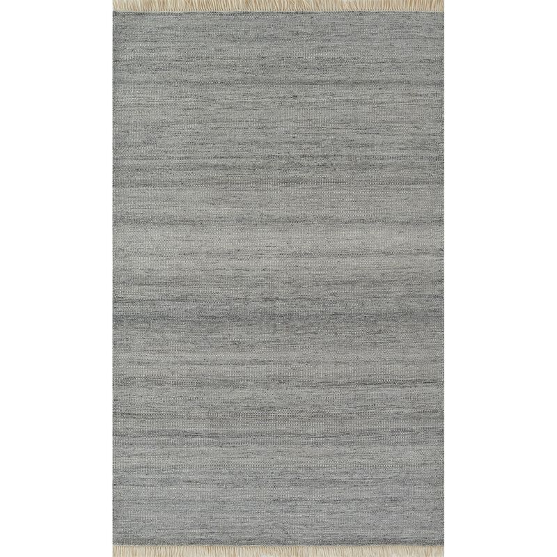 Momeni Cove Recycled P.E.T Area Rug, Silver, 2'3 X 8' Runner