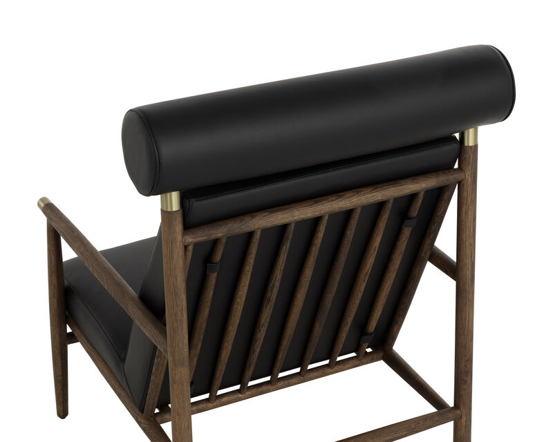 Biko Black Lounge Chair