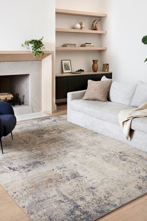 Teagan Ivory/Sand 9'9" x 13'6" Rug