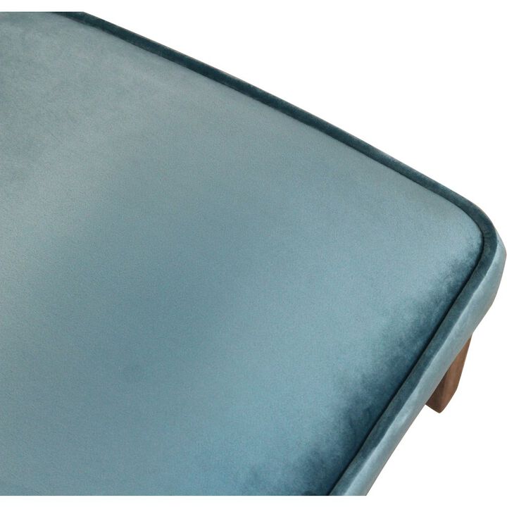 Felix 60 Dining Table with 3 sets of Cleo Teal Chairs