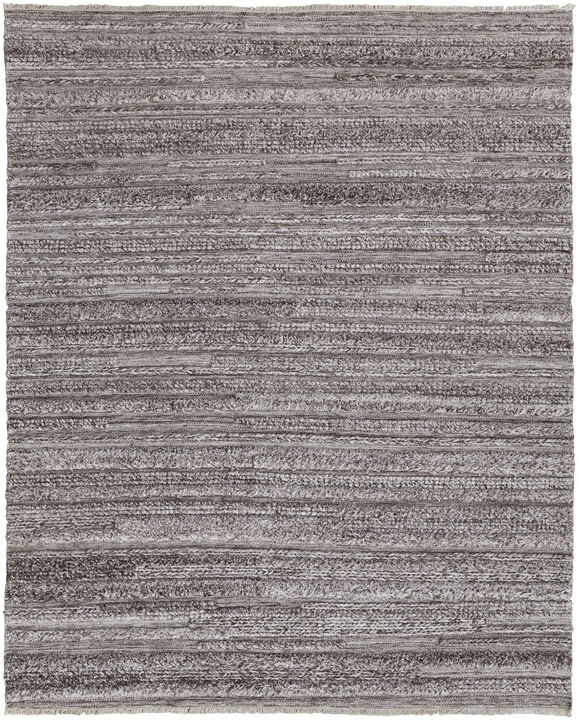 Alden 8637F Taupe/Ivory/Red 5' x 8' Rug