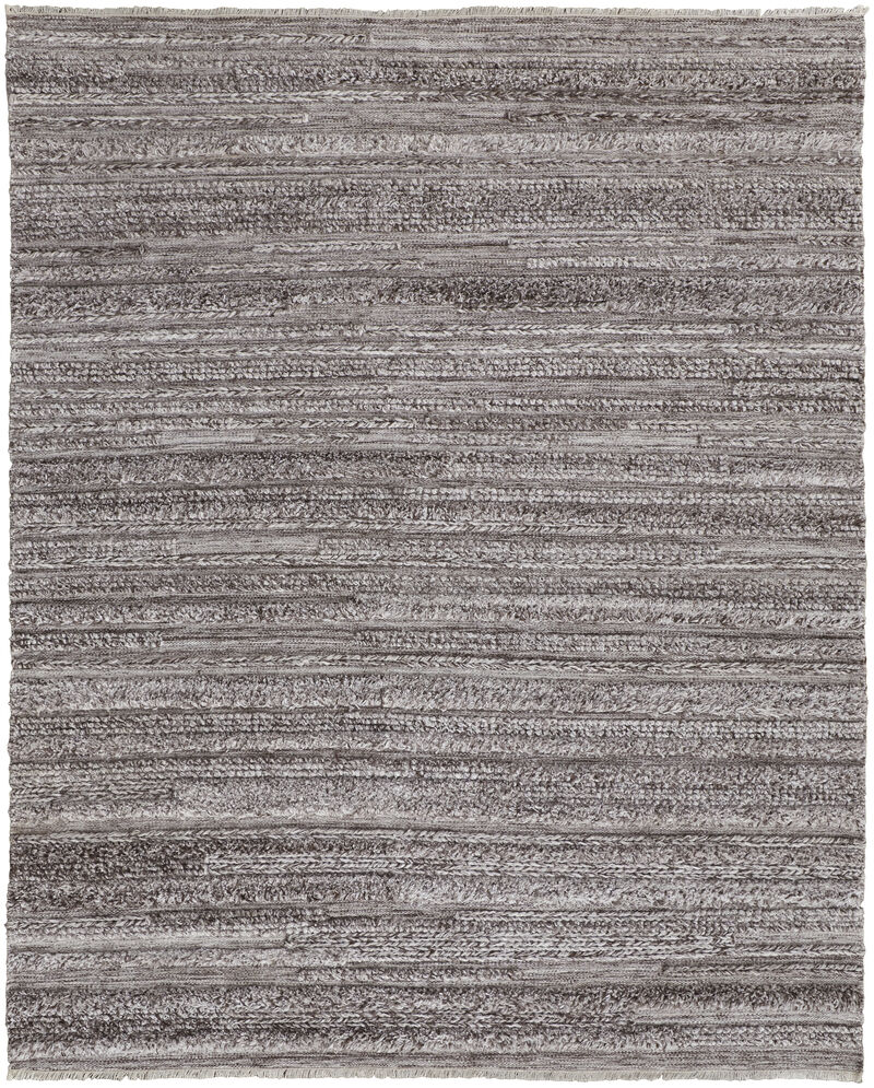 Alden 8637F Taupe/Ivory/Red 2' x 3' Rug