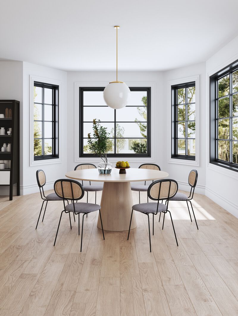 Jardin Black Dining Chairs (Set of 4)