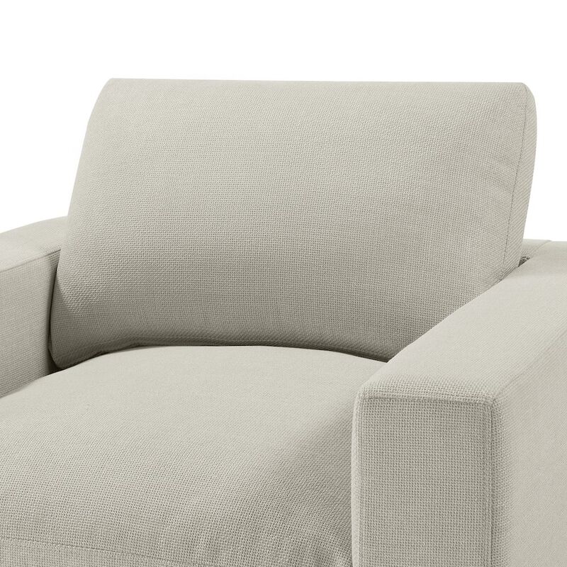 Comfort Pointe Casella Modern Armchair - Beige