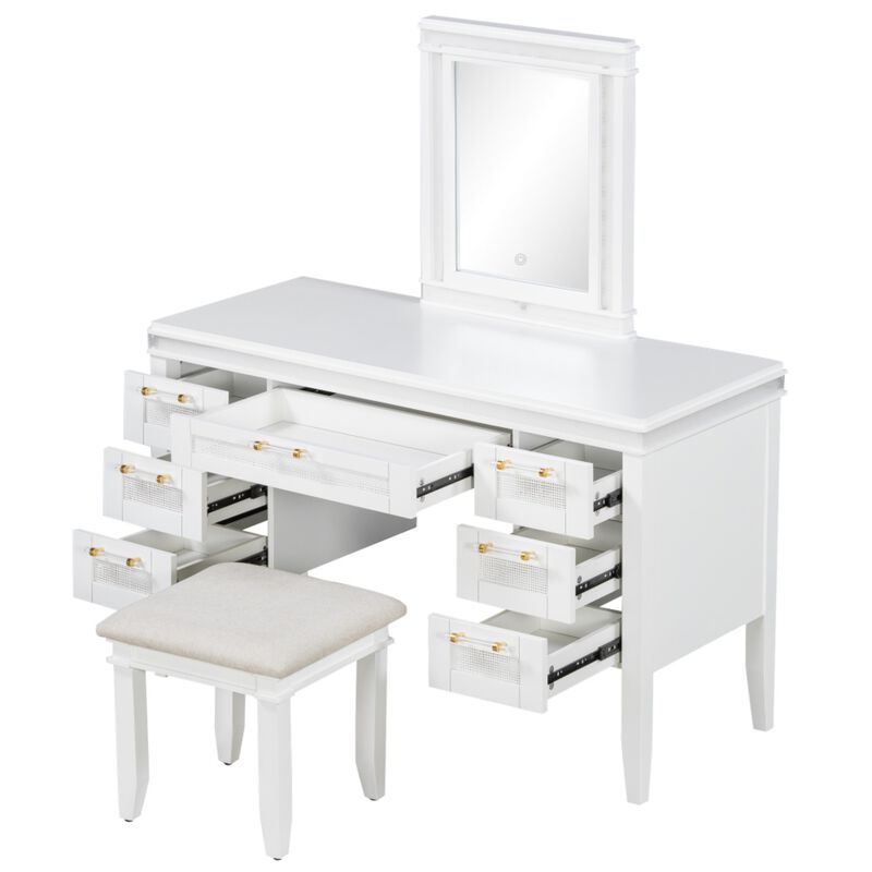 Vabsak LED Lighted Vanity Set image number 8