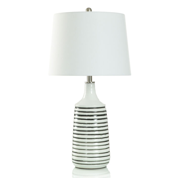 Rockport Stiped Table Lamp