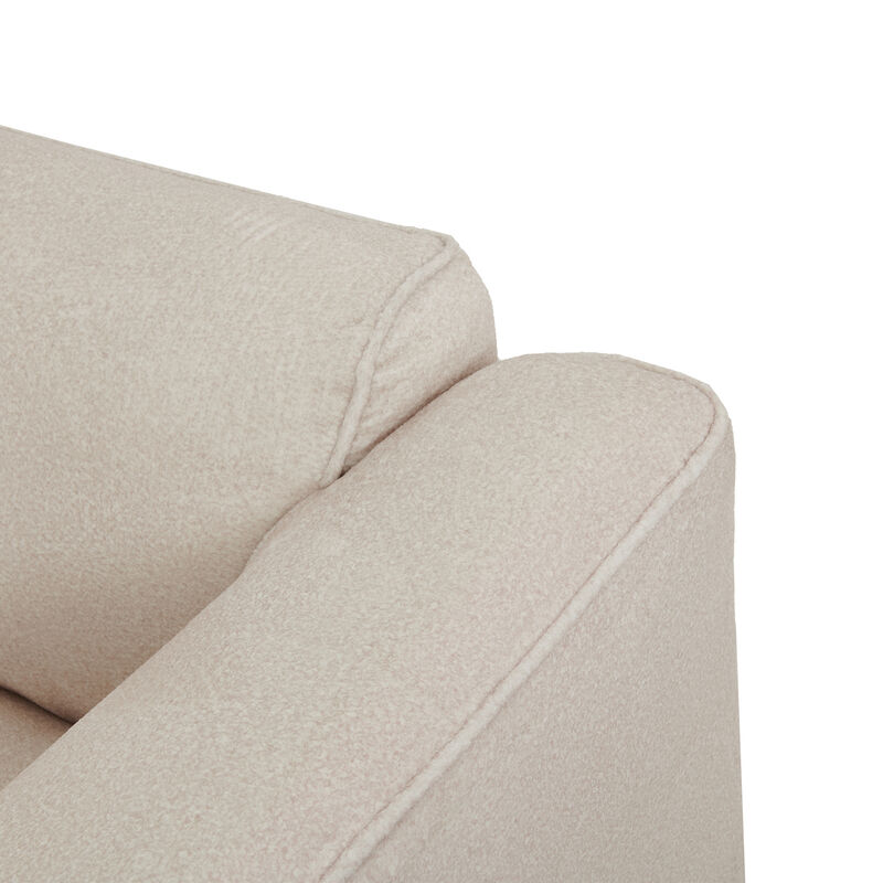 Merax U_Style Luxury living room double-needle cut velvet sofa