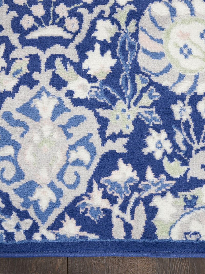 Whimsicle WHS10 Navy/Multicolor 5' x 7' Rug image number 3