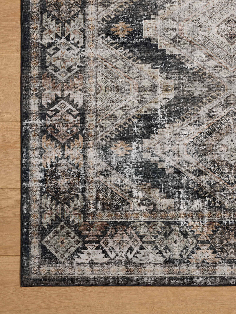 Josie  Ink/Earth 9'0"x12' Machine Washable Rug image number 5