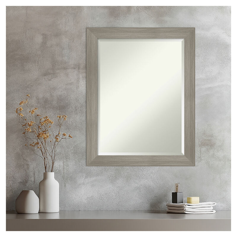 Grand Narrow Beveled Framed Wall Mirror image number 1