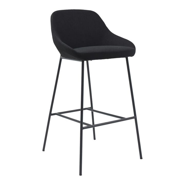 Moe's Home Collection SHELBY BARSTOOL BLACK