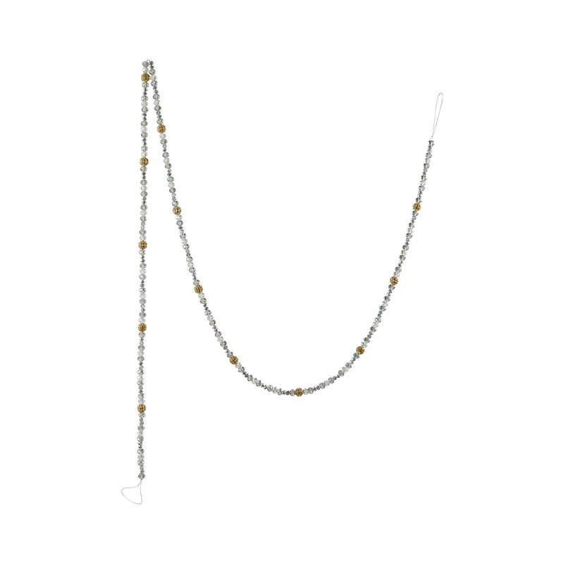 Glass Crystal Garland in Silver & Gold image number 0
