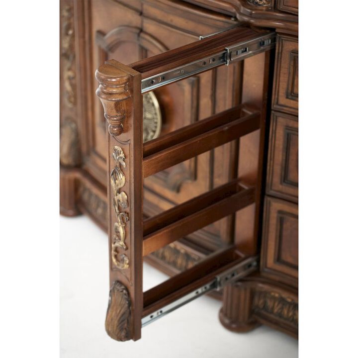 Michael Amini Villa Valencia Dresser - Classic Chestnut