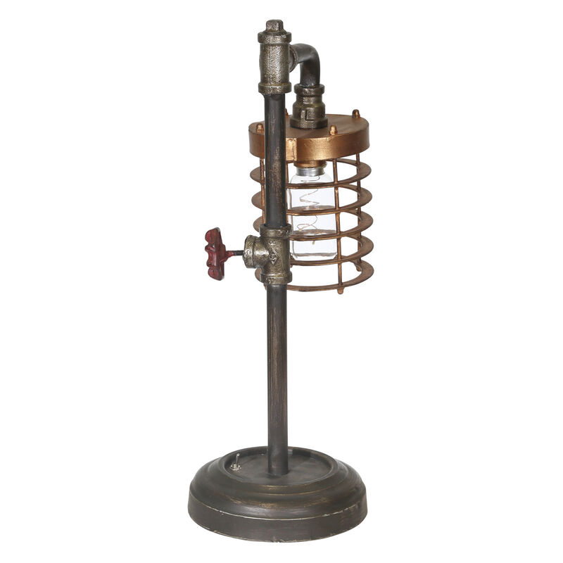 Metal, Pipe Bo Table Lamp image number 2
