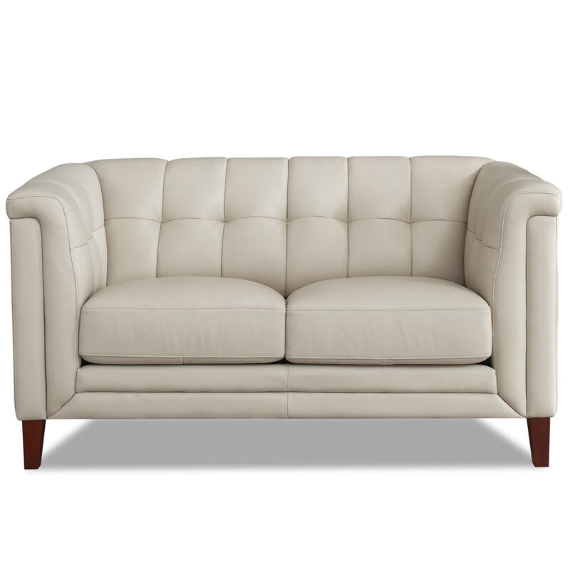Arvo Top Grain Leather Loveseat