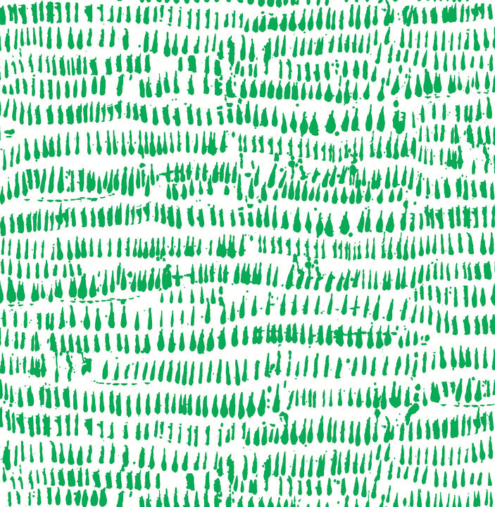 Runes Green Brushstrokes Wallpaper