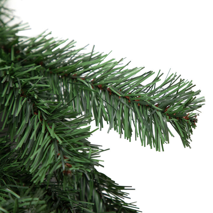 22" Colorado Spruce Artificial Christmas Teardrop Swag  Unlit
