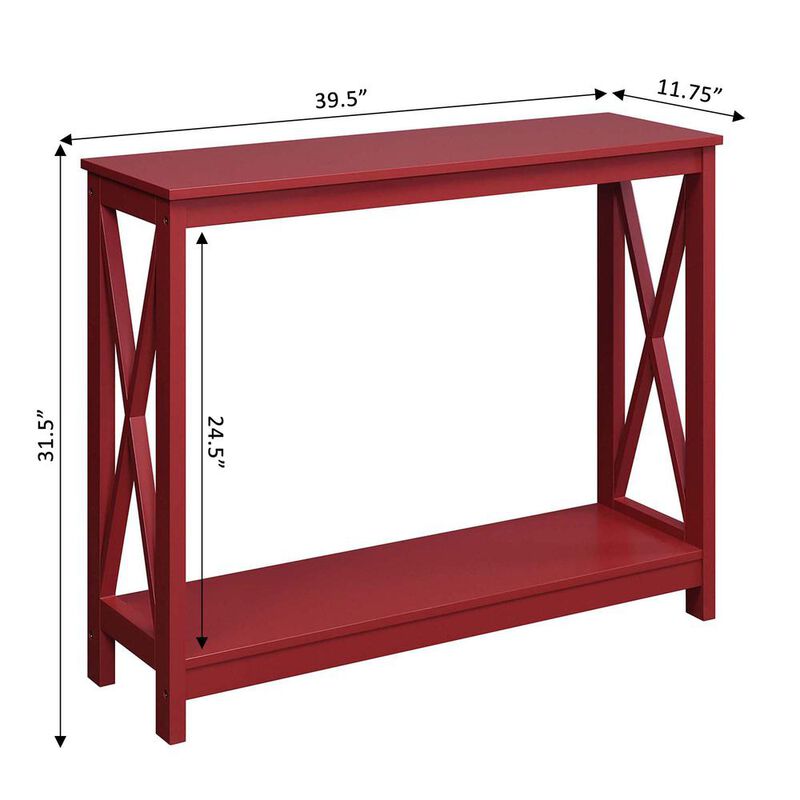Convience Concept, Inc. Oxford Console Table with Shelf