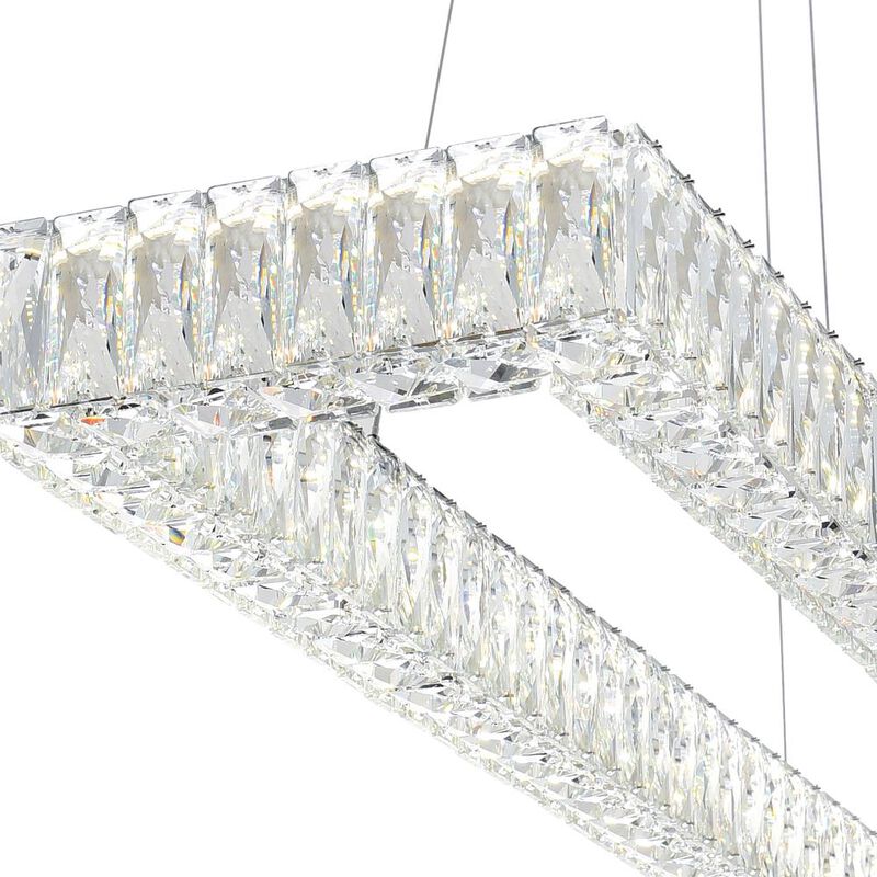 Felicity LED Chandelier With Chrome Finish