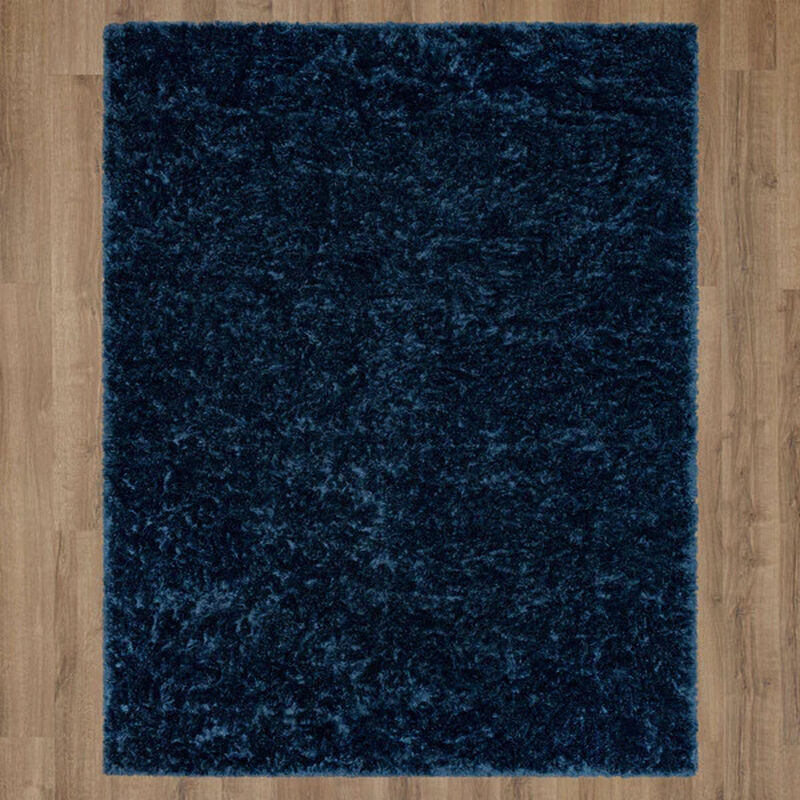 Billow Shag Blue 7' 10"x10' Rug