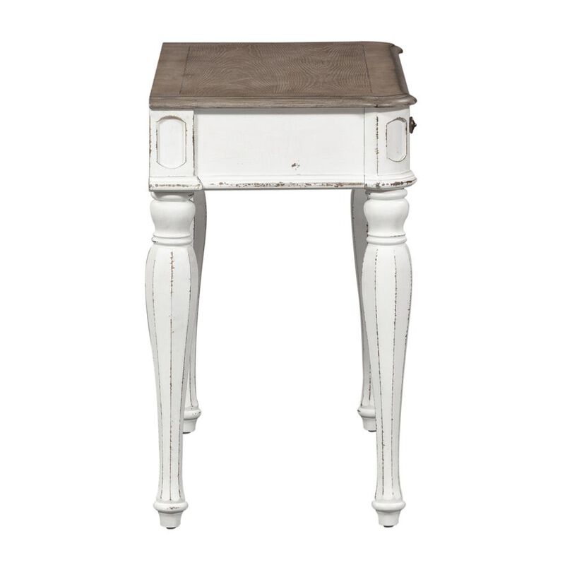 Liberty Furniture Magnolia Manor Accent Vanity Desk/Night Stand in Antique White image number 2