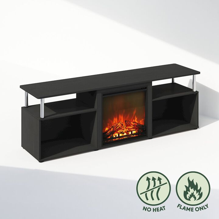 Electric Fireplace Corner TV Stand, Entertainment Center for TV up to 70 Inch