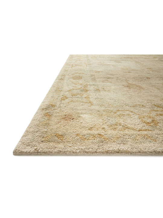 Clement CLM02 Ivory/Gold 5'6" x 8'6" Rug