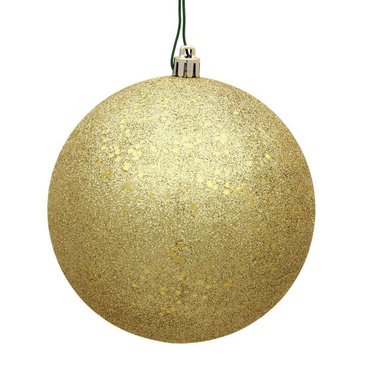 Vickerman Gold Sequin Ball Drilled Cap -