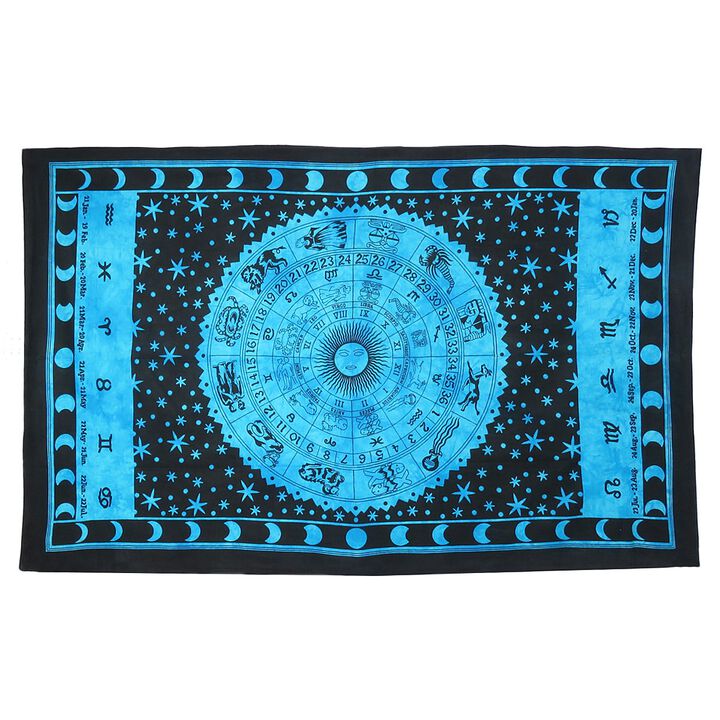 HomeRoots 80" X 56" Cotton Hanging Tapestry
