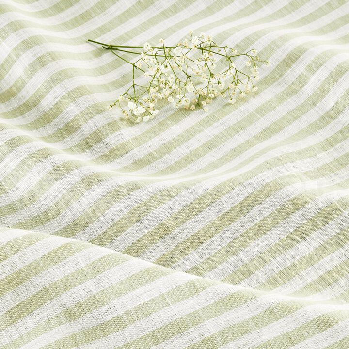 Linen Table Throw - Amalfi Stripe