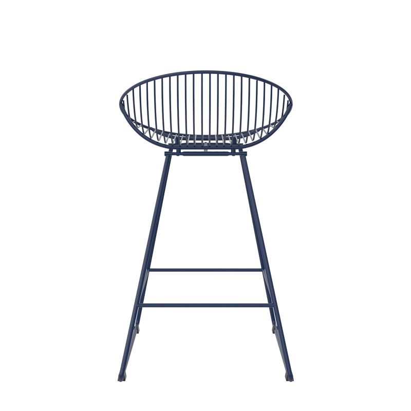 CosmoLiving by Cosmopolitan Ellis Wire Counter Height Bar Stool