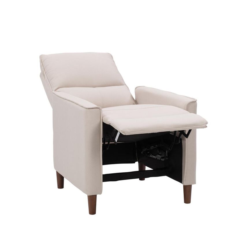CorLiving Alder Manual Recliner in Beige