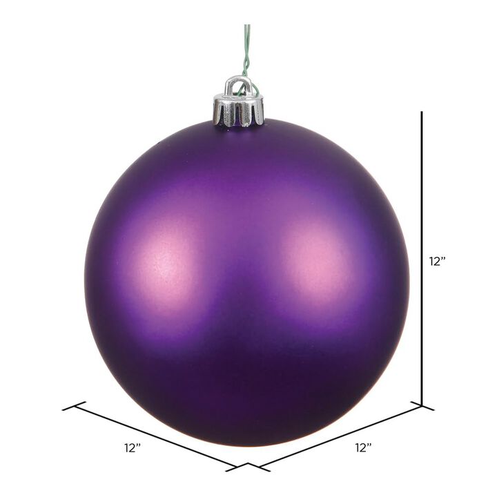 Vickerman Plum Matte Ball UV Drilled Cap -