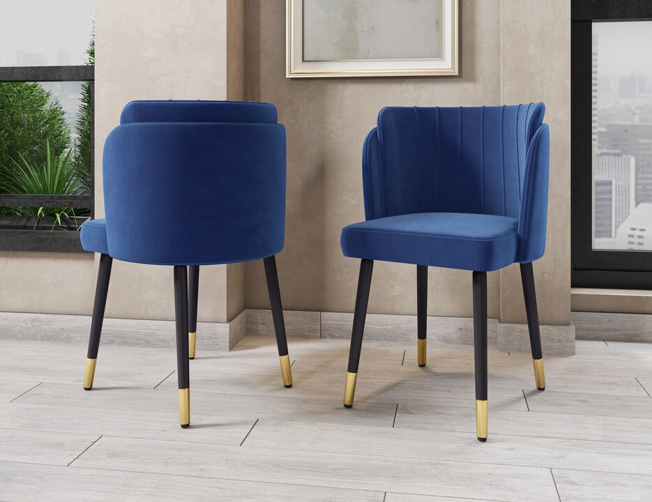 Zephyr Blue Dining Chair