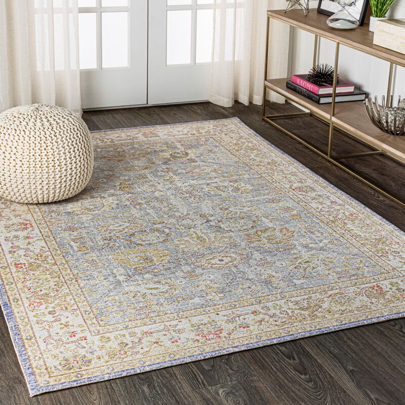 Alba Modern Faded Peshawar Area Rug