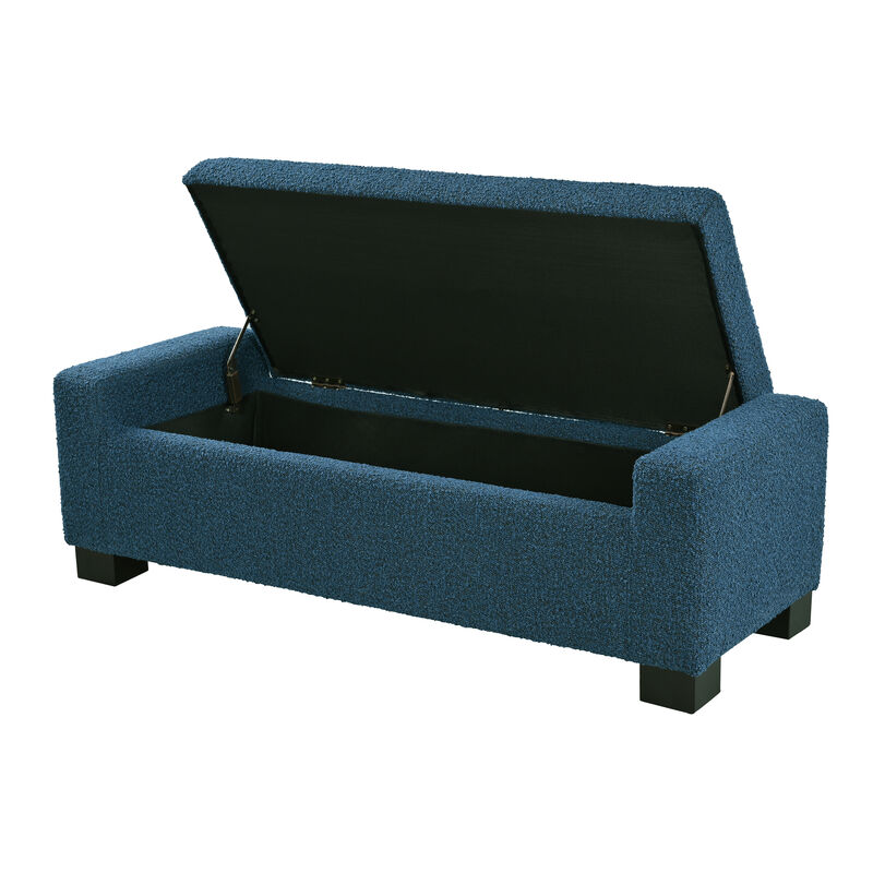 Merax Ottoman Bench Textured Fabric Rectangular Design