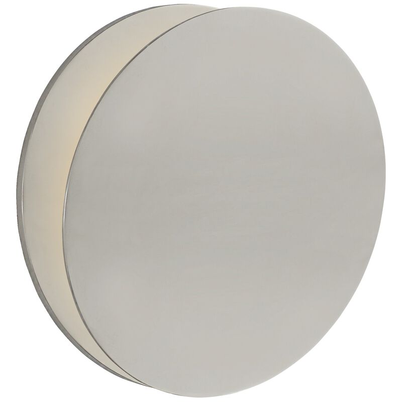 Gabriela Silver Round Wall Washer
