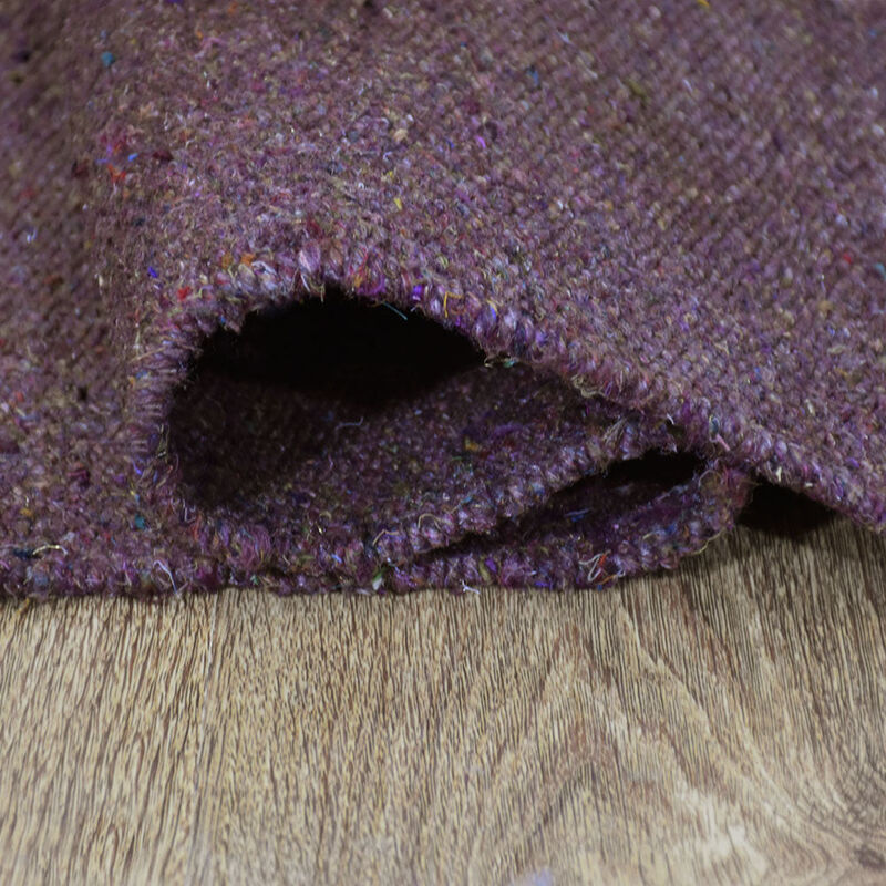 RUGSOTIC CARPETS HAND WOVEN FLAT WEAVE KILIM COTTON & POLYESTER ECO-FRIENDLY AREA RUGS  - Runner Shape, Solid Plain Design, Low Pile  Handmade Area Rugs (DCP111) image number 6